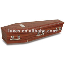 Solid wood coffin